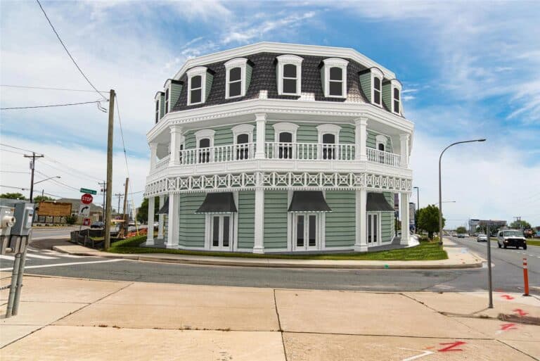 Rehoboth Beach entrance building concept rendering