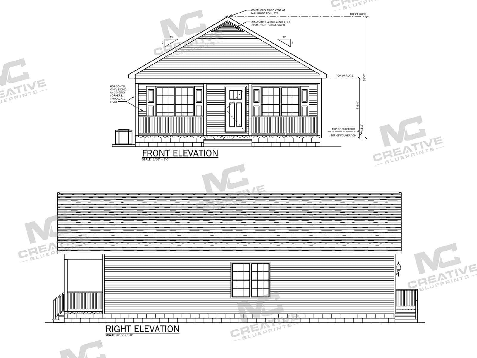 The Briarstead Elevation 1