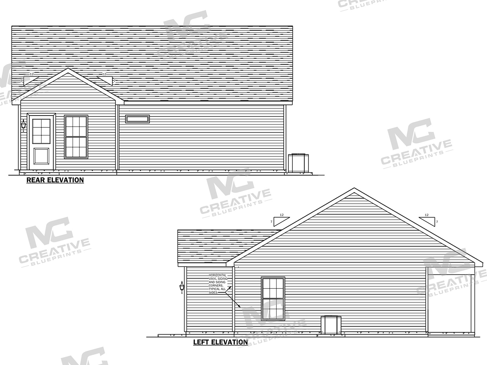 The Oaklands Elevation 2 Slab on Grade
