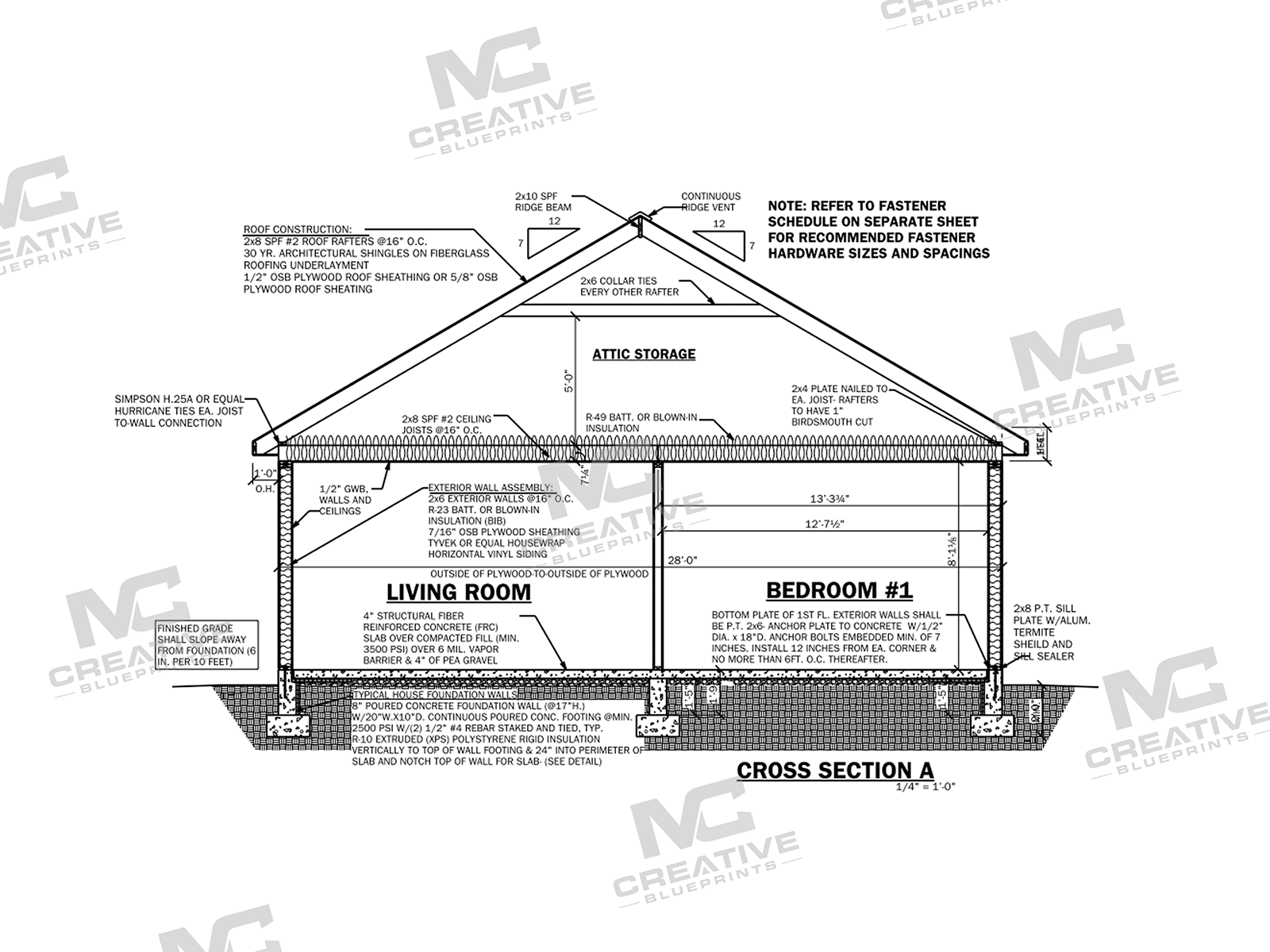 The Briarstead Slab Reversed Section 1
