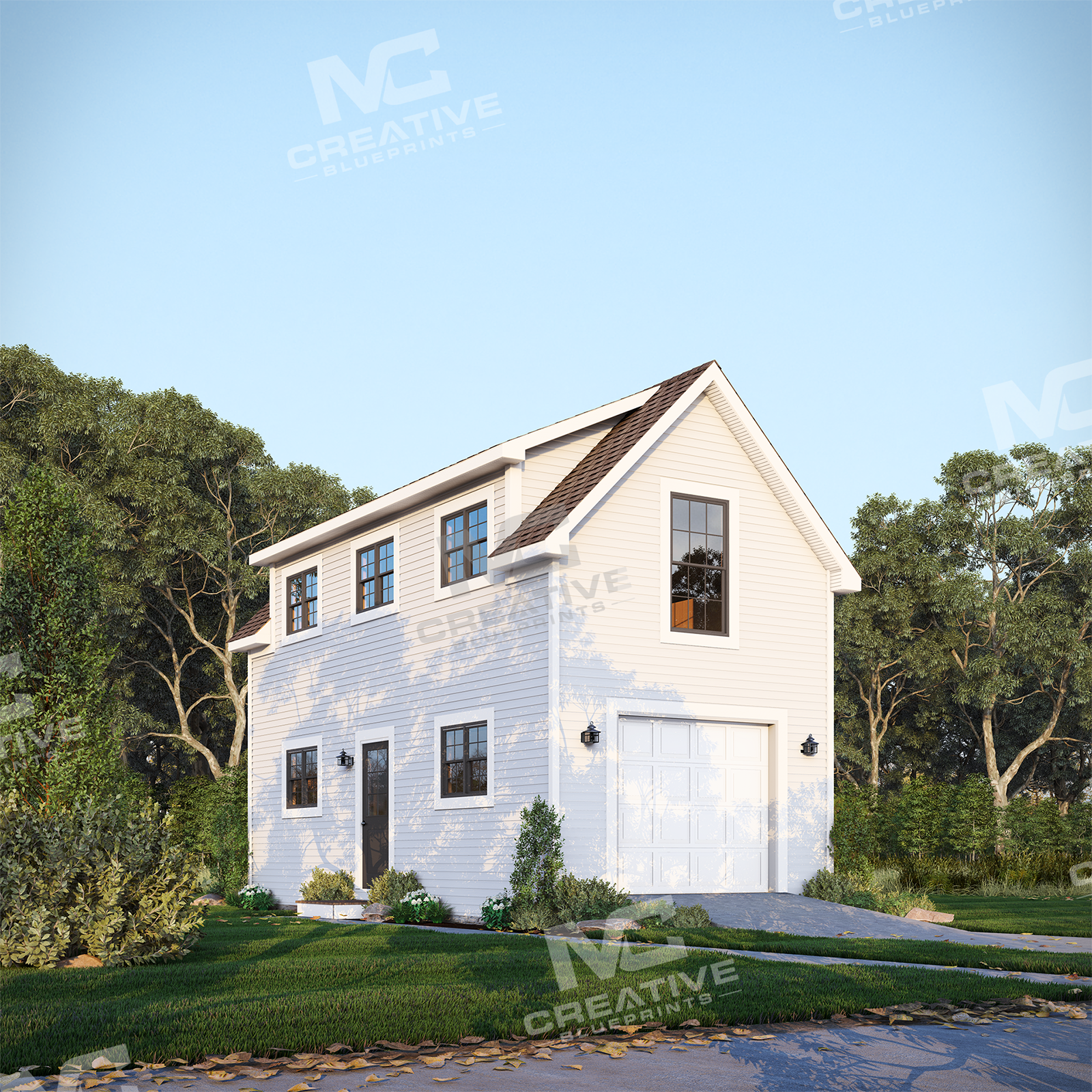 The Cedarcrest Wood Flipped Shed Front