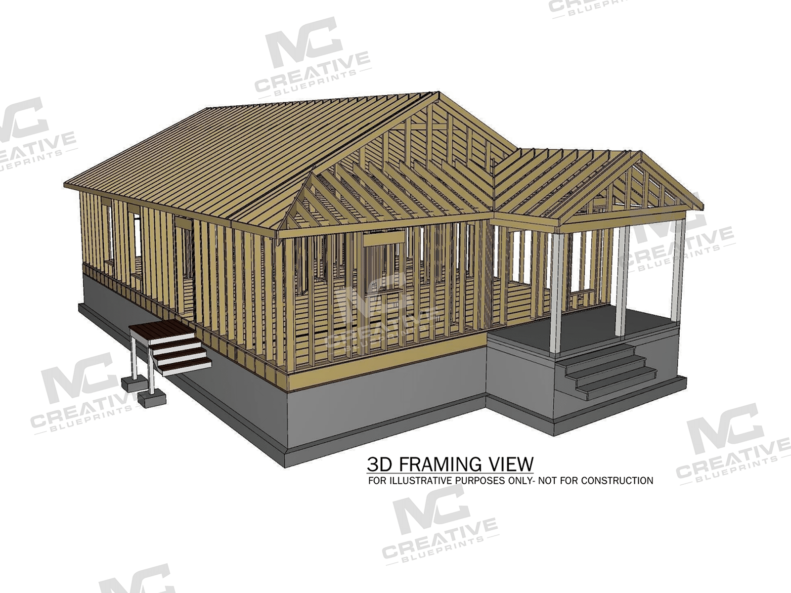 The Mapleview CMU Flipped 3D Framing