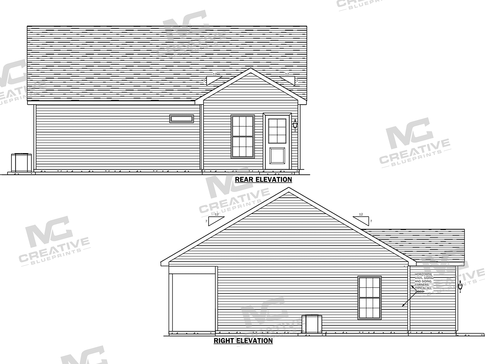 The Oaklands Slab on Grade Flipped Elevation 2