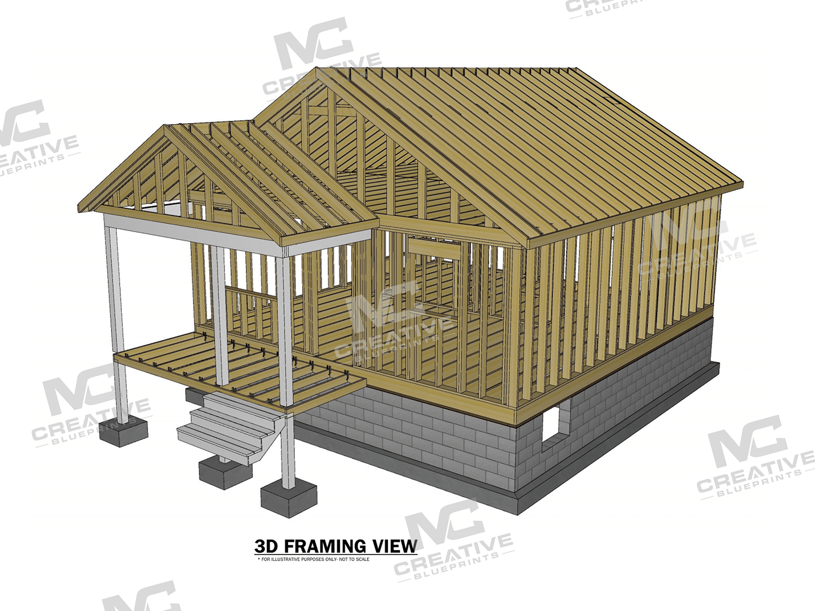 The Orchard CMU Flipped 3D Frame